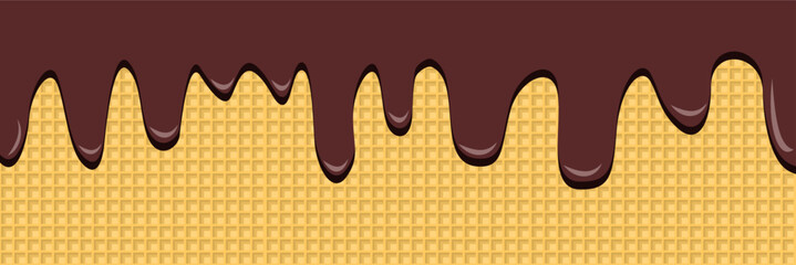 Delicious Chocolate Ice Cream Cone