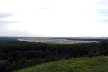 Błędów Desert Surrounded by Forest