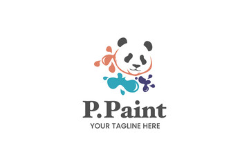 Panda Paint Logo