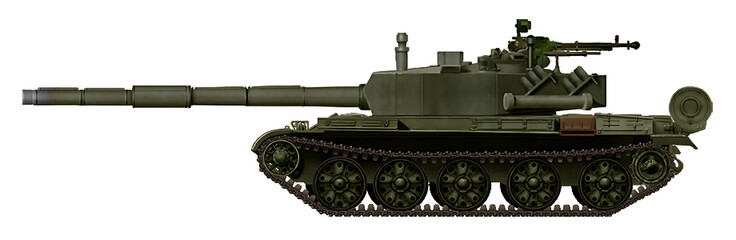 M62A (Alternative tank with a T-62 hull, 125mm gun and new turret) © Tikros