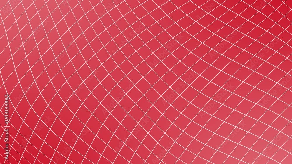 Poster red simple and elegant slowly moving mesh pattern gradient design loop able geometrical background