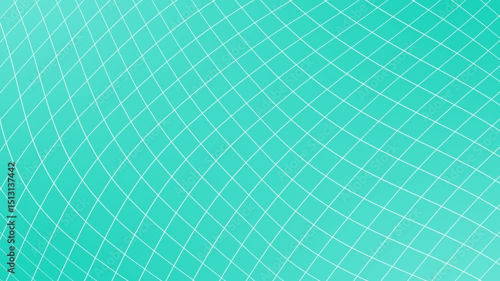Poster cyan simple and elegant slowly moving mesh pattern gradient design loop able geometrical background