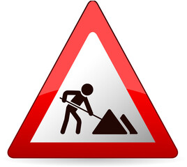 Under construction icon,Work ...