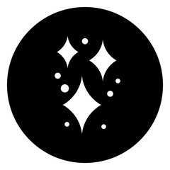 Sparkle vector icon. Shine symbol illustration. star sign or logo.