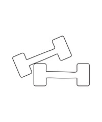 dumbbell icons