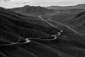 Strada nel deserto