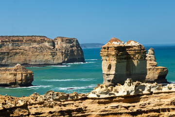 Loch Ard Gorge Limestone Formations on the Great Ocean Road, Port Campbell National Park, Victoria, Australia