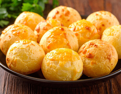 Traditional chipa, cheesy bread rolls, are presented warm, highlighting a popular and delicious local snack.