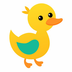duck, bird, cartoon, animal, yellow, baby, vector, duckling, illustration, rubber, toy, isolated, cute, fun, chick, chicken, easter, bath, farm, funny, beak, water, nature, white, icon