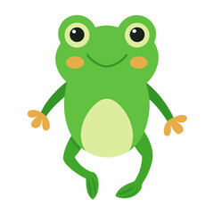funny frog cartoon