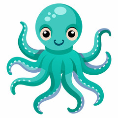 octopus cartoon character