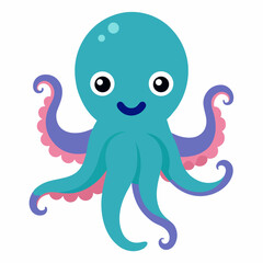 octopus cartoon character