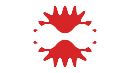 Austria Flag - National Emblem, Vector Illustration, Country Symbol, Austrian National Flag Graphic