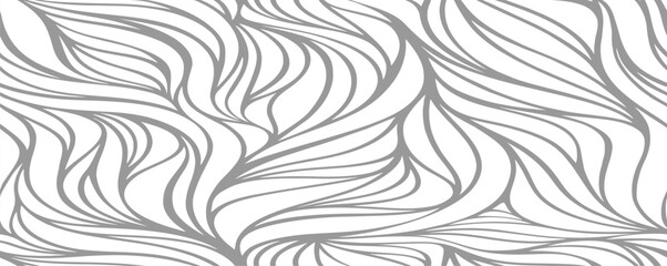 wavy line abstract pattern seamless background.