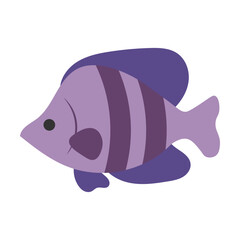 Fish Flat Illustration