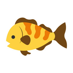 Fish Flat Illustration