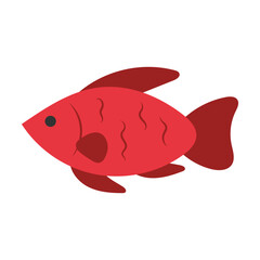 Fish Flat Illustration