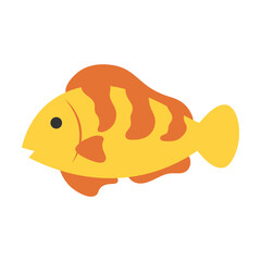 Fish Flat Illustration