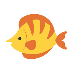 Fish Flat Illustration