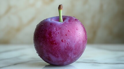 Succulent Plum Delight: A Vibrant Portrait of Freshness and Orchard Bounty