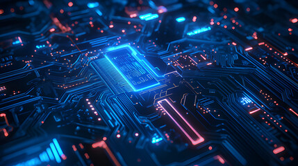 Printed Circuit Board (PCB) with Electronic Circuits
