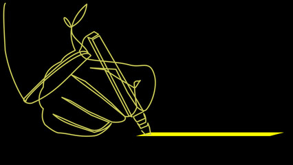 Marked in Line: Highlighter Drawn with a Single Stroke