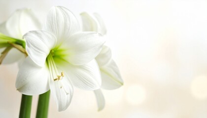 Fototapeta premium Amaryllis flower background