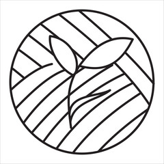 Agriculthure icon outline vector