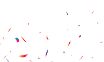 transparent confetti background colorful and beautiful Elegant sparkling light effect, vector illustration