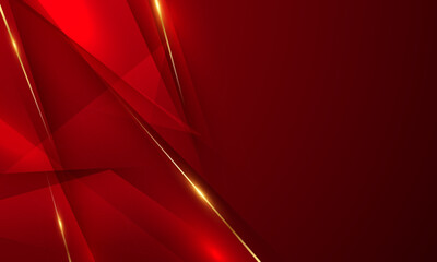 red background design With luxurious effect elements Vector illustration