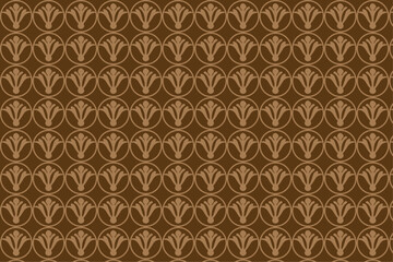 Classic and elegant brown pattern with a rich texture vibe—ideal for upscale vintage collections.