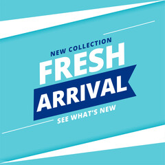 fresh and new arrival collection template for business marketing