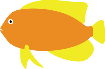 Fish Flat Illustration