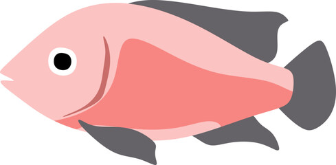 Fish Flat Illustration