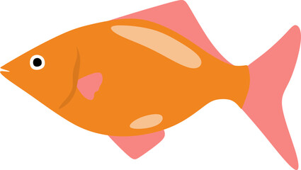 Fish Flat Illustration
