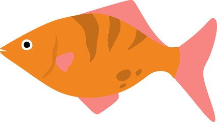 Fish Flat Illustration