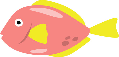 Fish Flat Illustration