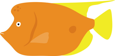 Fish Flat Illustration