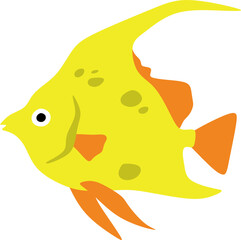 Fish Flat Illustration