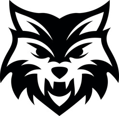 fox logo in tilted square style. cool and eye catching Fox logo icon vector, Shield fox logo illustration design	