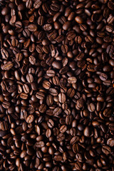 Roasted coffee  beans for coffee drink.
