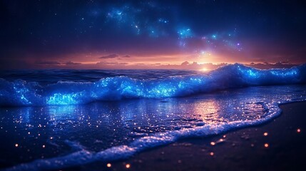 Fototapeta premium sunrise over the mountains