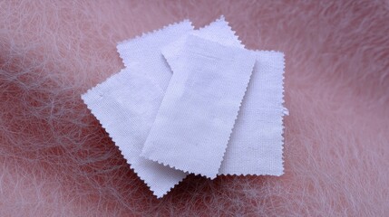 Generative AI, Natural Fabric Swatch Still Life