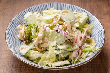 野菜のツナマヨ和え