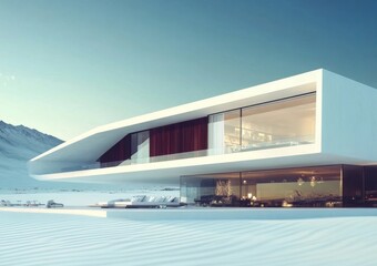 Obraz premium swimming pool in the hotel