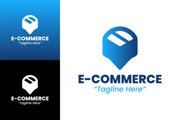 Modern E-Commerce Logo Designs for Online Store Branding and Shopping Websites
