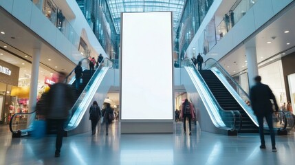 moving escalator in airport