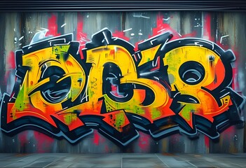 graffiti on wall