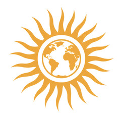 sun and globe