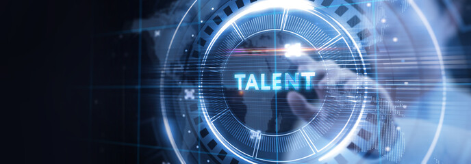 Open your talent and potential. Talented human resources - company success.